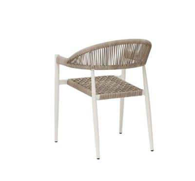 China Contemporary best selling outdoor aluminum base rattan chair with color for patio for sale