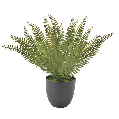 China Eco-Friendly Persian Grass Fake Plants Wedding Indoor Outdoor Garden Decor Shrubs Imitation Bushes for sale