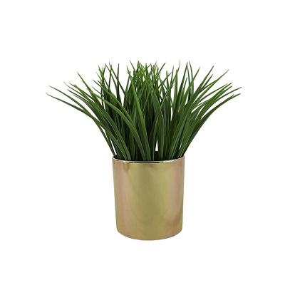 China Eco-friendly Artificial Potted Plants Mini Home Office Price Home Office Decorating Artificial Bonsai Trees for sale