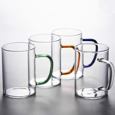 China Sustainable Single Layer Glass Water Mug Drink Cup Tea Cup Cheaper Price For Sale for sale