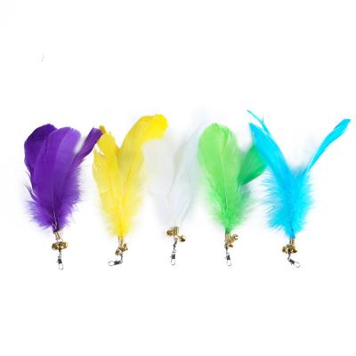 China Viable Plant Squash Pouch Soft Feathers Large To Make Cat Rod To Replace Fishing Rod Lighter Cats Rods Fluffy Game By Cat for sale