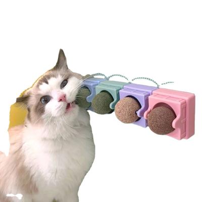 China Cat Toys New Viable Pet Spins Catnip Ball Cat Toy Interactive Ball Factory Direct Sale for sale