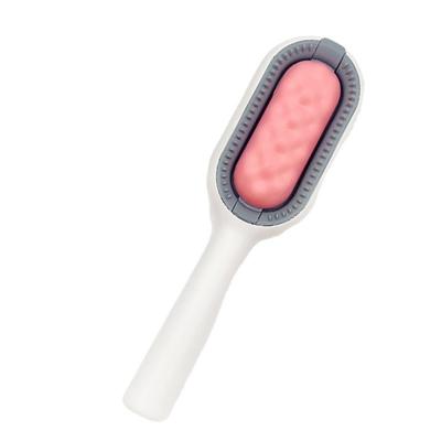 China Sustainable Multifunctional Pet Comb Cat Comb With Wet Tissue Disposable Sticky Brush for sale