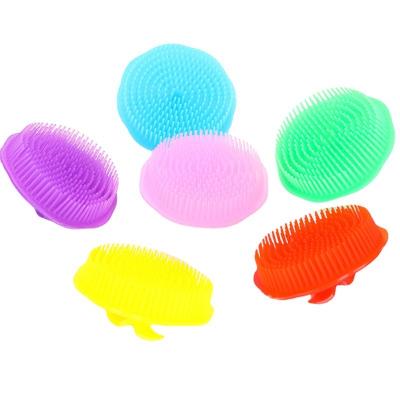 China Viable Wholesale Cat Hair Brush Multifunctional Cat Bathing Brush Massage Brush For Pets for sale