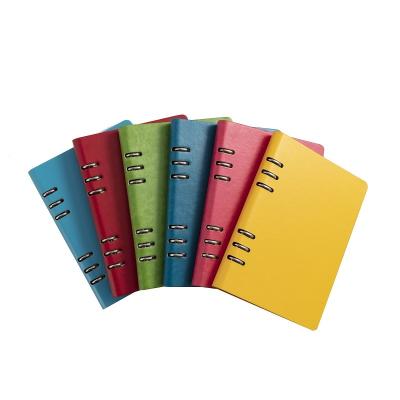 China A5 Spiral Journal Diary PU Leather Planner Printing Notebook On Demand As Custom Print for sale