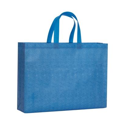 China 100% Eco-friendly.firm Wholesale Portable Green Nonwoven Bag Quality High Capacity Super Thickened Tote Bag for sale