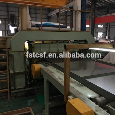 China Construction worksÂ   1500mm rotary shear cut to length line with trimmer for sale