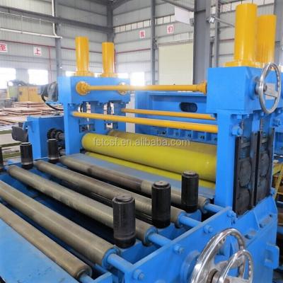 China Building Material Shops 1600mm Stainless Steel Coil Cut To Length Line for sale