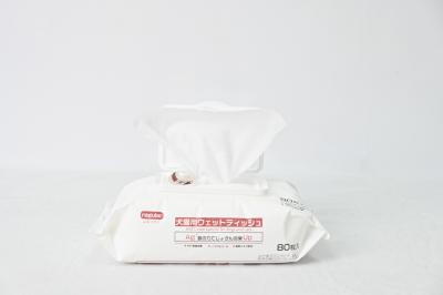 中国 日用犬耳 ペット用クリーニングウィープ 非織布 20×14cm 販売のため