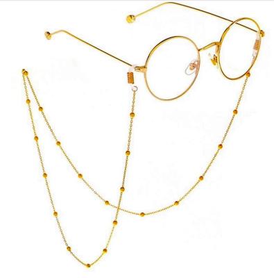 China Luxury Hot Sale Crystal Stone Glasses Chains Sunglasses Women Reading Glasses Hanging Neck Chain Lanyard Eyewear Cord Eyeglass for sale