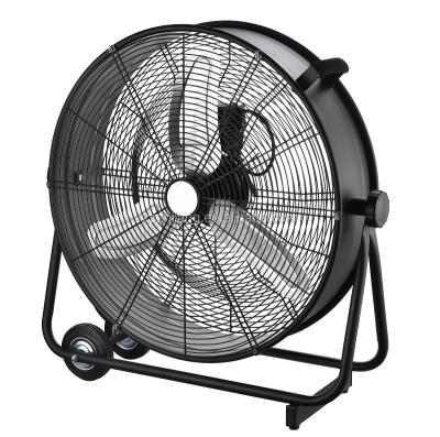 China Outdoor Motor Manufacturer National Industrial Metal Durm DC Electric Fan for sale