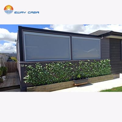 China Outdoor Windproof Roller Blinds Side Rail Shade Windproof Waterproof Manual Window Blinds NO_MRB_ORC_MA for sale