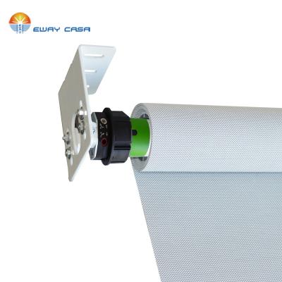 China 50mm Aluminum Tube Motorized Electric Roller Blinds Blackout Motorized Smart Electric Roller Blinds Wifi Roller Shades MRB_A_40QDY for sale