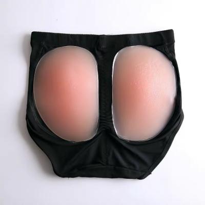 China 1 Pair Antibacterial Silicone Butt Pads Reusable Lift Up Pads Butt Enhancers Inserts For Women Padded Panties for sale