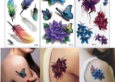 China Tatuagem provisória da falsificação da borboleta da decoração da menina da etiqueta da tatuagem da arte corporal à venda