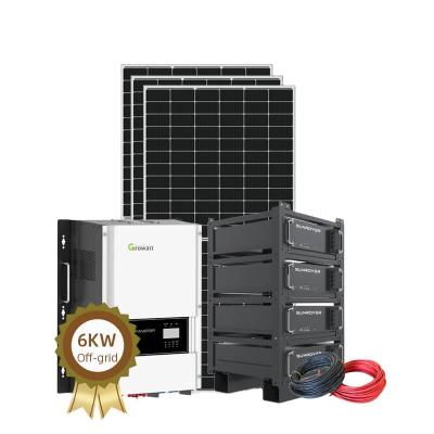 China home sunrover solar set off grid systems 5kw 2kw 6kw 3kw solar powered solar power system price for home use for sale