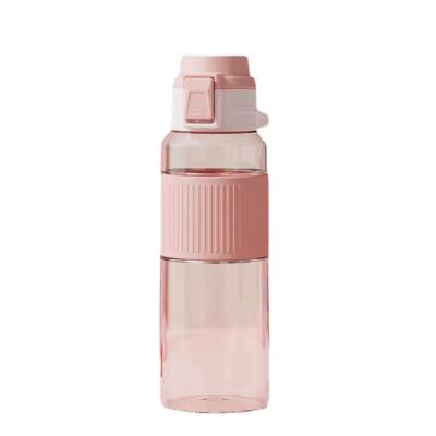 China New Summer Water Bottle 600ml Sustainable Outdoor Eco-Friendly Plastic Sport Travel Portable Water Bottle for sale