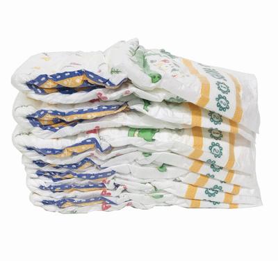 China Printed Disposable Diapers Factory Diaper Alloves Baby Diapers for sale