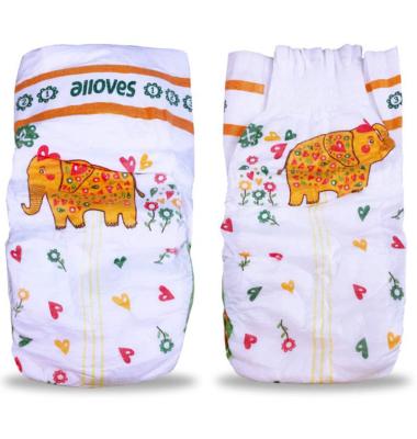 China Printed Baby Diapers Alloves Diaper Pants Newborn Diapers for sale