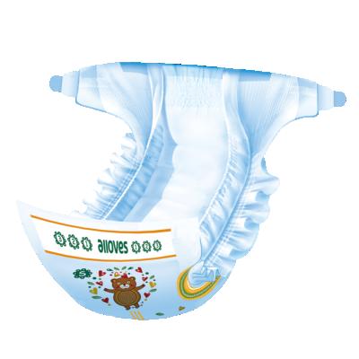 China Alloves super quality disposable diapers abdl printed cheap diapers for sale for sale