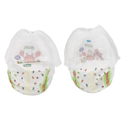 China Printed Newborn Diapers Care Happy Baby Diapers Baby Diapers Pants for sale