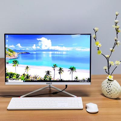 China New 22 24 Inch Curved Screen I3 I5 I7 OEM New 22 24 Inch Curved Screen I3 I5 I7 Core Desktop Gaming Desktop Monoblock Desktop Computers All In One PC Computer for sale