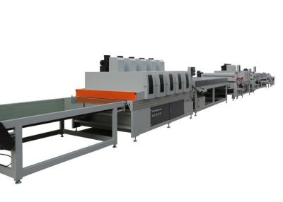 China Klebstoff-Roller-Beschichtungslinie Heißschmelz-Klebstoff-Beschichtungsmaschine 170KW zu verkaufen