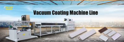 China Vacuum UV Finishing Line Industrial Paint Equipment For Gypsum Board for sale