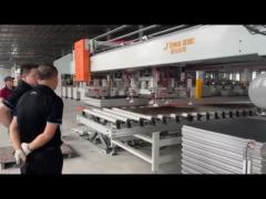 SPC floor high speed production line