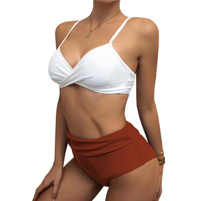 China Dalesell 2021 hot sale swimwear sexy fashion breathable two piece bikini women sexy swimwear for sale