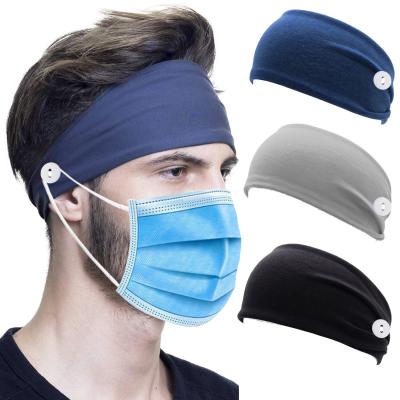 China Hot Selling Dalesell anti-slip Dalesell anti-slip band mask anti-running hair band yoga fitness fashion sports men's and women's sweat headband for sale