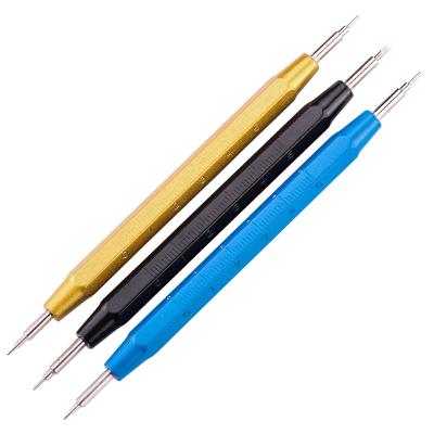 中国 Watchmaker Tools Double Link Headed Pin Remover Repair Tool Kit Metal Watch Band Spring Bar With Ruler 販売のため