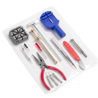 China 16PCS DIY Head Multi-Used Screwdriver Watch Repair Tool Kit, Watch Band Pin Remover Case Opener Needle-Nose Screwdriver Pliers Slotted Tool Kit à venda