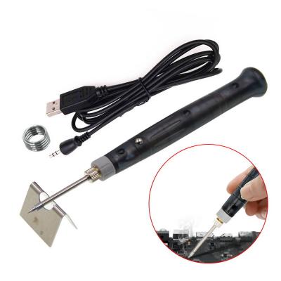 中国 Factory 5V 8W Mini Portable USB Electric Soldering Iron with LED Indicator 販売のため