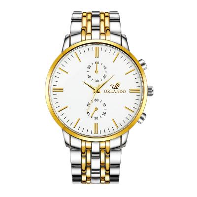 China Non-specific 2019 best-selling Orlando Stainless Steel Business Fashion men's quartz wristwatches for sale