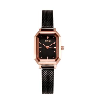 China High Quality Luxurious Alarm Women's Style Fashion Watch With Steel Strap for sale