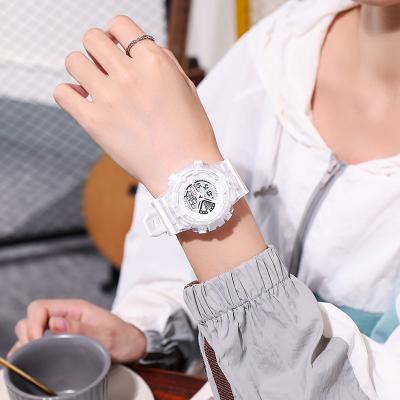 China Children's Haze Blue Watch Men's and Women's INS High School Students Waterproof Sports Unicorn Small Electronic Watch for sale