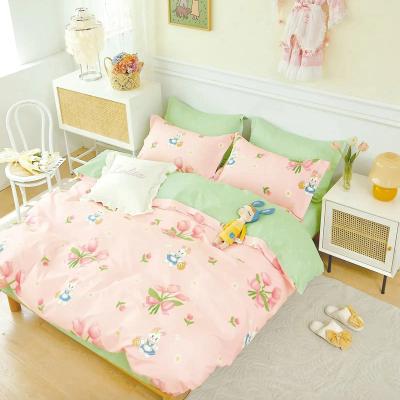 China Breathable Floral Floral Print Bedding With Big Pattern Cotton Print Fabric 2.35m Wide for sale