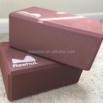 China Square Shape Or Custom Made High Density Eva Foam Yoga Block for sale