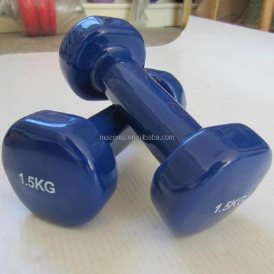 China Dumbbell Disc Good Quality Vinyl Neoprene Dumbbells for sale