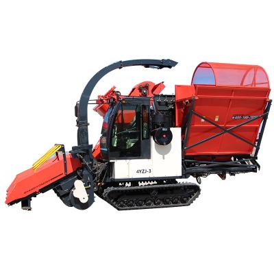 China KLAAS Brand 4YZI-3D High Configuration Maize Corn Harvester Price 3 Rows Maize Harvester for sale