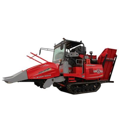 China maize crawler 2 rows maize harvester/maize harvester with peeling machine for sale for sale