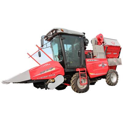 China Maize Agricultural Machinery Self Propelled Maize Harvester Three Rows Maize Combine Harvester Maize Harvester for sale