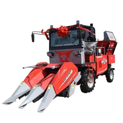 China China Supplier KLAAS Brand High Capacity 2rows Corn Rolled Type Maize Corn Harvester Machine for sale