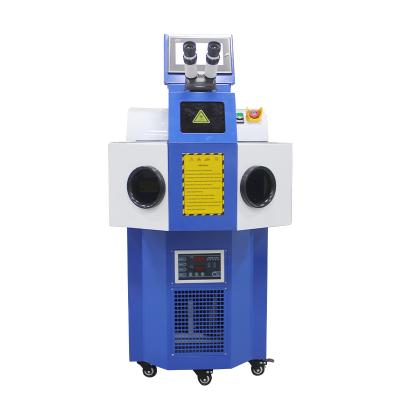 China Manual Gold Spot Welding Machine 200W Silver Silver Jewelry Laser Machine Factory Price for sale