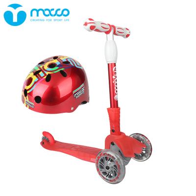 China Kid Children's Scooter 3 Wheel Adjustable Height And Foldable Kick Scooter for sale