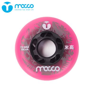 China Antiwear; localizable; easy to drift roller skates integrated skate accessories fen3 flashing light wheels for sale