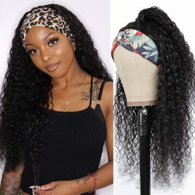 China Pure Original Natural Hair Deep Wave 13X4 Lace Front Human Hair Wigs For Women Brazillian Deep Wave Deep Wave Wig for sale