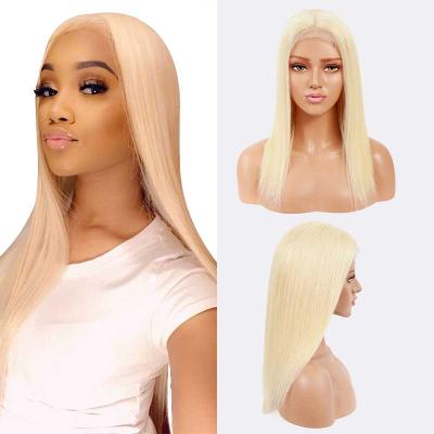 China Swiss Lace Front Straight Blonde 613 Blonde Wig Pure Original Natural Silk Top 180 Density Hair Wholesale 613 Full Hair Wig Vendor 613 Lace Wig Swiss Lace Front Wig for sale