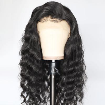 China Free Shipping OEM Wig Seller 13x4 13x6 Hd Lace Front Wig Human Hair Cheap Prices Wholesale Original Pure Natural Transparent Loose Deep Wave Wig for sale